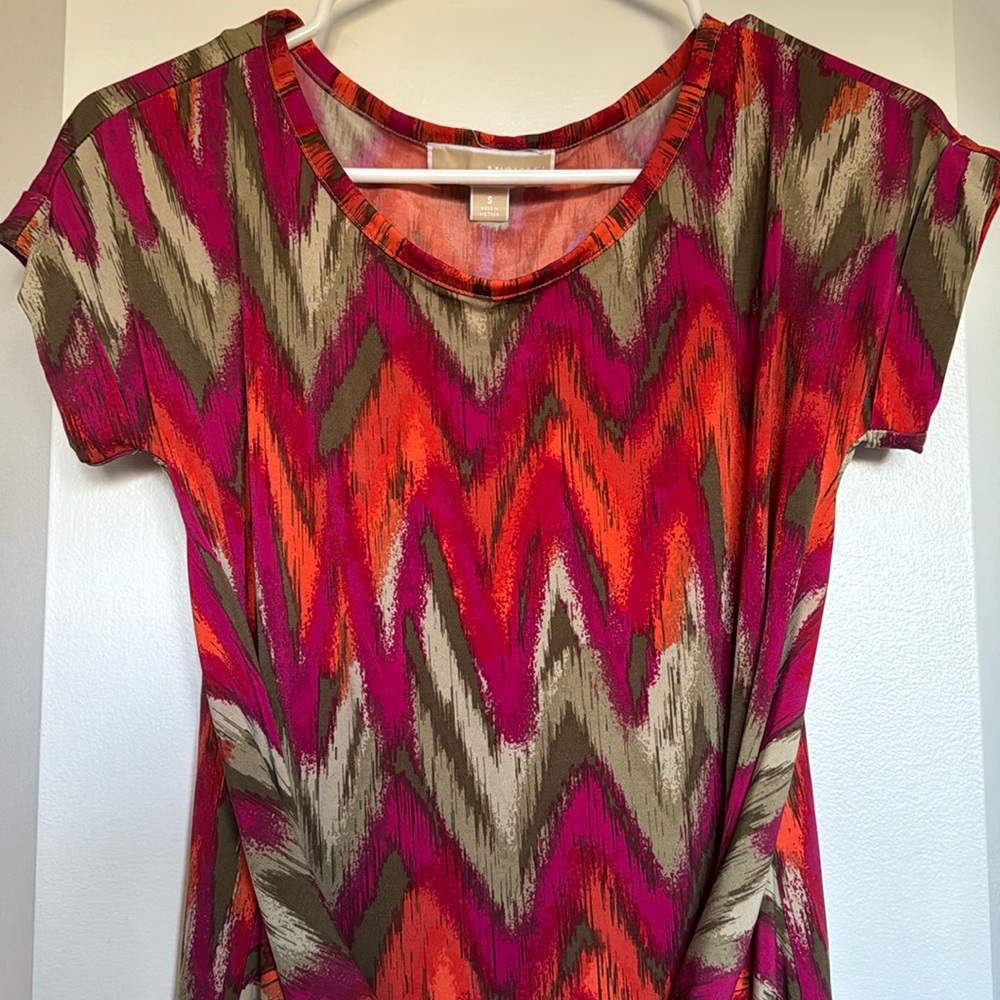 michael kors print dress